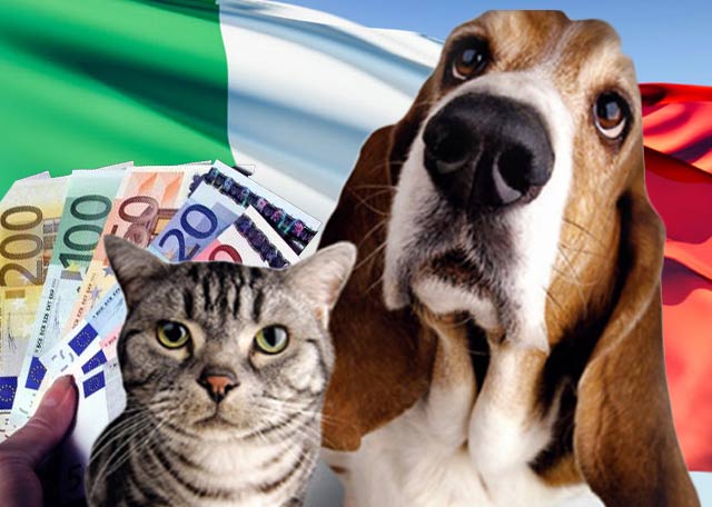 В Италии ввели налог на домашних животных